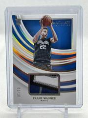 Franz Wagner [Gold] #18 Basketball Cards 2021 Panini Immaculate Collection Prices
