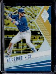 Kris Bryant [Gold] Baseball Cards 2018 Panini Chronicles Phoenix Prices