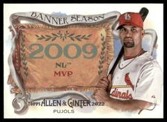Albert Pujols Baseball Cards 2022 Topps Allen & Ginter Banner Seasons Prices