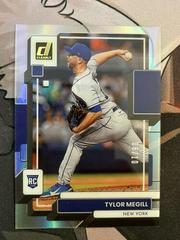 Tylor Megill [Gold] #3 Baseball Cards 2022 Panini Chronicles Clearly Donruss Prices
