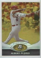 Albert Pujols [Gold] #65 Baseball Cards 2011 Bowman Platinum Prices