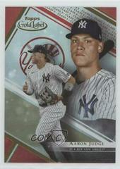 Aaron Judge [Class 3 Red] #43 Baseball Cards 2021 Topps Gold Label Prices