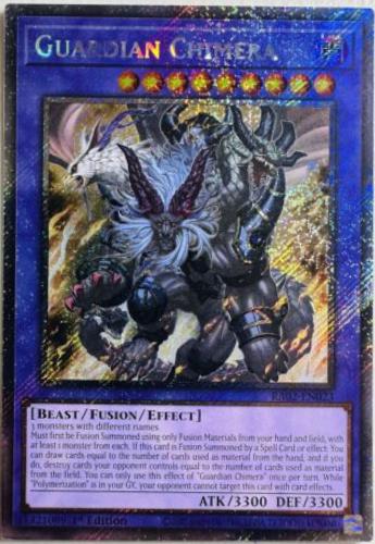 Guardian Chimera [Platinum Secret Rare] RA02-EN023 YuGiOh 25th Anniversary Rarity Collection II