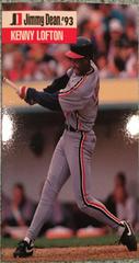 Kenny Lofton #23 Baseball Cards 1993 Jimmy Dean Prices