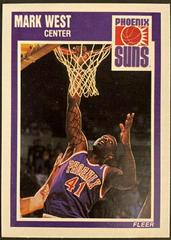 Mark West Basketball Cards 1989 Fleer Prices