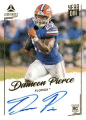 Dameon Pierce #YSR-DPI Football Cards 2022 Panini Luminance Year One Signatures RPS Prices