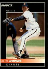 Kelly Downs #492 Baseball Cards 1992 Pinnacle Prices