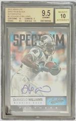 DeAngelo Williams [Spectrum Black Autograph] #3 Football Cards 2012 Panini Absolute Prices