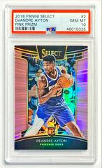 DeAndre Ayton [Pink Prizm] #2 Basketball Cards 2018 Panini Select Prices