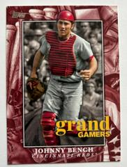 Johnny Bench [Red] Baseball Cards 2024 Topps Grand Gamers Prices