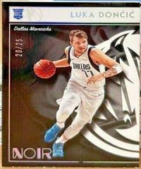 Luka Doncic #169 Basketball Cards 2018 Panini Noir Prices