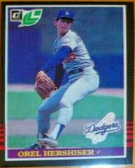 Orel Hershiser #38 Baseball Cards 1985 Leaf Prices