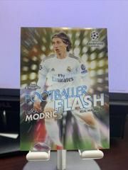 Luka Modric [Gold Refractor] Soccer Cards 2019 Topps Chrome UEFA Champions League Footballer Flash Prices