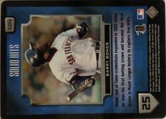 Barry Bonds #104 Baseball Cards 2003 Upper Deck Victory Prices