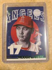 Shohei Ohtani [Green] Baseball Cards 2022 Topps Gallery Modern Artists Prices