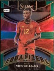 Nico Williams [Green] Soccer Cards 2022 Panini Select FIFA Equalizers Prices
