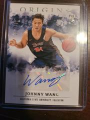johnny wang Basketball Cards 2021 Panini Chronicles Draft Picks Origins Rookie Autographs Prices