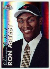 Ron Artest [Forcefield] Basketball Cards 1999 Fleer Force Prices