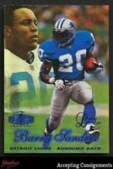 Barry Sanders [Row 2] #20 Football Cards 1998 Flair Showcase Legacy Collection Prices