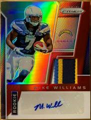 Mike Williams [Red Power Prizm] Football Cards 2017 Panini Prizm Rookie Patch Autographs Prices