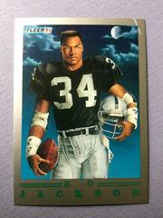 Bo Jackson Football Cards 1991 Fleer Pro Visions Prices