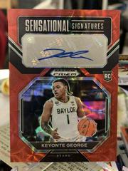 Keyonte George [Choice Red] #SS-KYG Basketball Cards 2023 Panini Prizm Draft Picks Sensational Signatures Prices