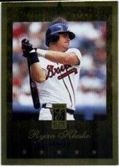 Ryan Klesko Baseball Cards 1997 Panini Donruss Elite Prices