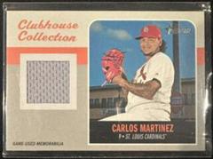 Carlos Martinez #CM Baseball Cards 2019 Topps Heritage Clubhouse Collection Relics Prices