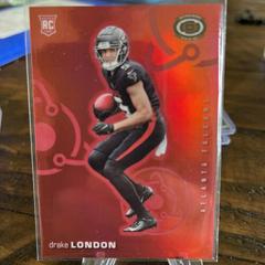Drake London [Red] #D-11 Football Cards 2022 Panini Chronicles Dynagon Rookies Prices