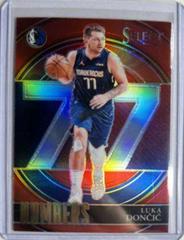Luka Doncic [Silver Prizm] #7 Basketball Cards 2021 Panini Select Numbers Prices