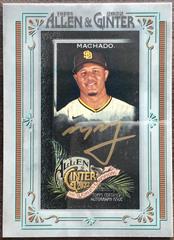 Manny Machado [X Gold Ink] #MA-MMA Baseball Cards 2022 Topps Allen & Ginter Mini Autographs Prices