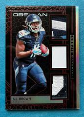 A.J. Brown [Electric Etch Red] #123 Football Cards 2019 Panini Obsidian Prices