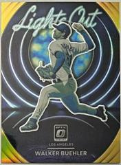 Walker Buehler [Gold] #LO-11 Baseball Cards 2022 Panini Donruss Optic Lights Out Prices