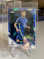 Christian Pulisic Soccer Cards 2021 Topps Chrome Sapphire UEFA Champions League Prices