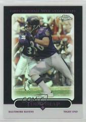 Todd Heap [Black Refractor] #78 Football Cards 2005 Topps Chrome Prices