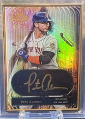 Pete Alonso #AFA-PA Baseball Cards 2022 Topps Gold Label Auric Framed Autographs Prices