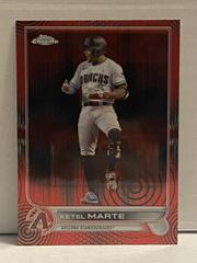 Ketel Marte [Red] #42 Baseball Cards 2022 Topps Chrome Black Prices