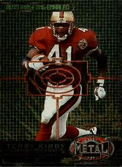 Terry Kirby #2 Football Cards 1997 Metal Universe Prices