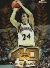 Tom Gugliotta Refractor Basketball Cards 1997 Topps Chrome Topps 40 Prices