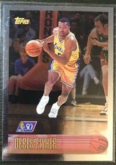 Derek Fisher [NBA 50th] Basketball Cards 1996 Topps Prices