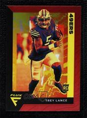 Trey Lance [Red] Football Cards 2021 Panini Chronicles Flux Rookies Prices