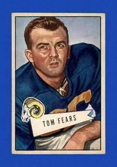 Tom Fears #13 Football Cards 1952 Bowman Large Prices