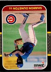 Shawon Dunston #119 Baseball Cards 1987 Donruss Prices