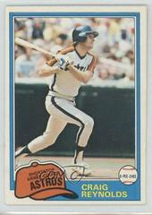 Craig Reynolds #12 Baseball Cards 1981 O Pee Chee Prices