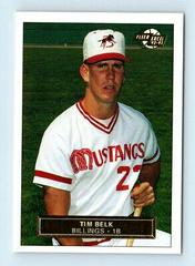 Tim Belk #16 Baseball Cards 1992 Fleer Excel Prices