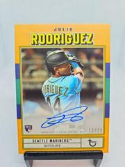 Julio Rodriguez [Orange] #AC-JRO Baseball Cards 2022 Topps Brooklyn Collection Autographs Prices