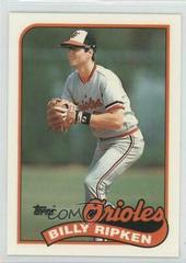 Billy Ripken Baseball Cards 1989 Topps Tiffany Prices