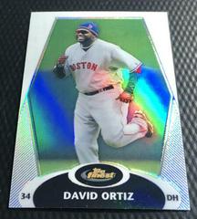 David Ortiz [Refractor] #37 Baseball Cards 2008 Finest Prices