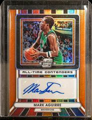 Mark Aguirre [Orange] #21 Basketball Cards 2022 Panini Contenders Optic All-Time Autograph Prices