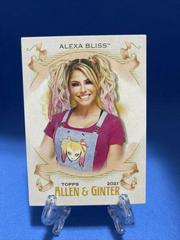 Alexa Bliss Wrestling Cards 2021 Topps Heritage WWE Allen & Ginter Prices
